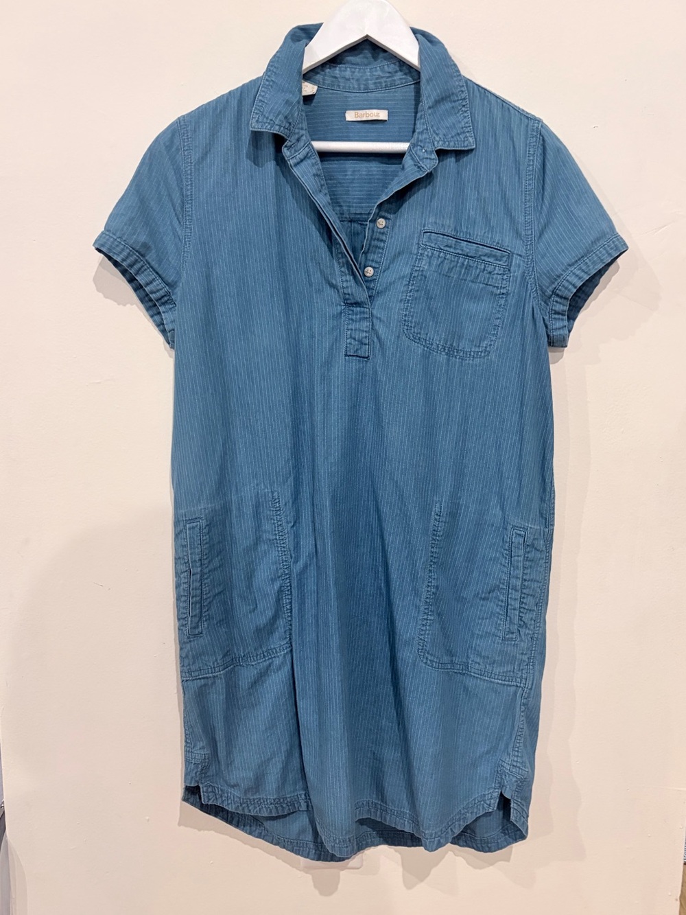 Barbour Chambray shirt dress size 8